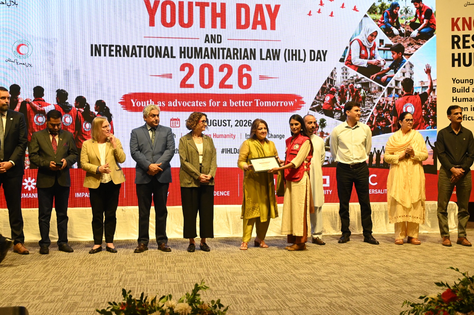 PRCS Marks International Youth Day, Calls on Youth to Champion Humanity
