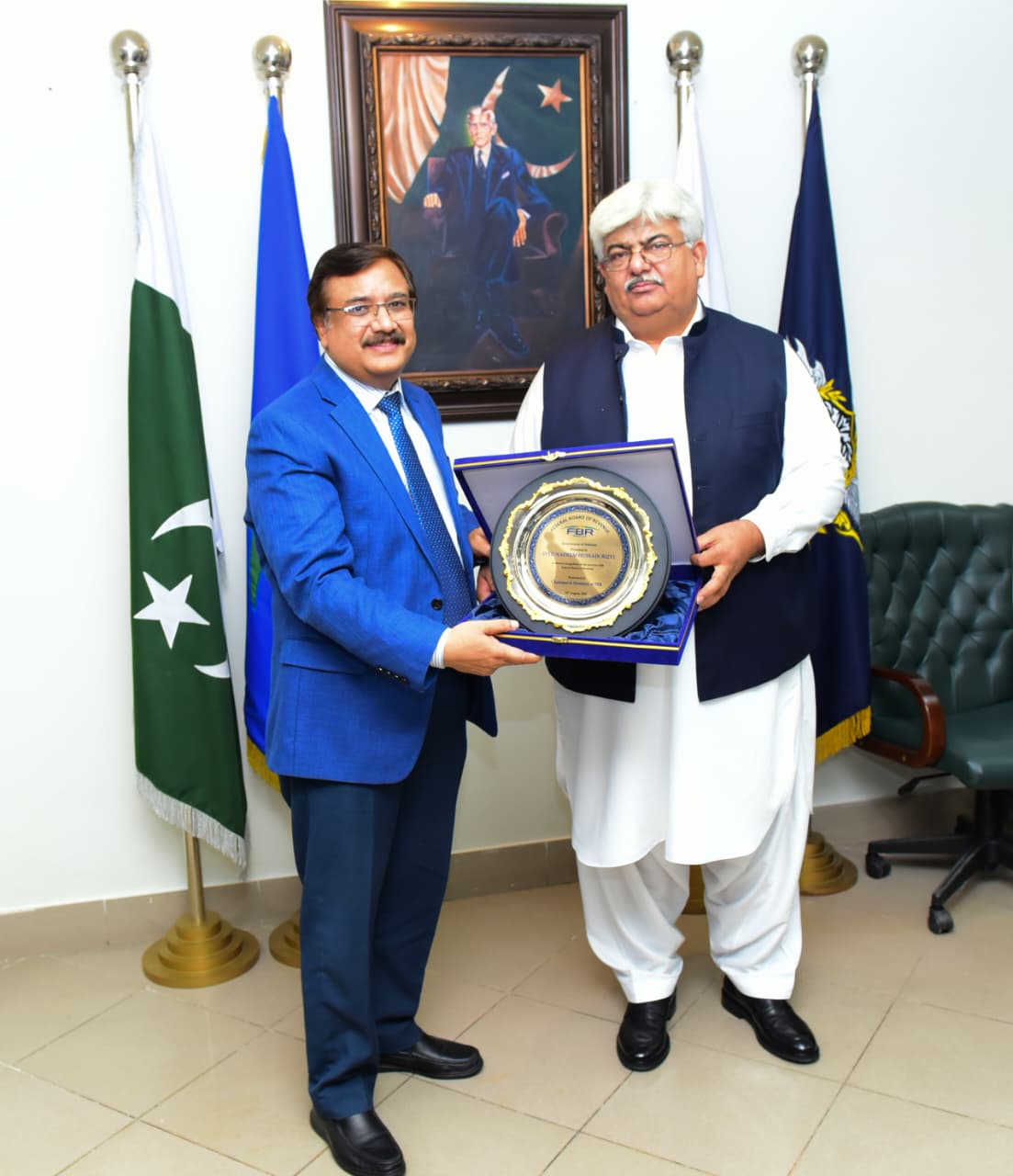 Senior FBR Officer Nadeem Hussain Rizvi Retires After Long Tax Service Career