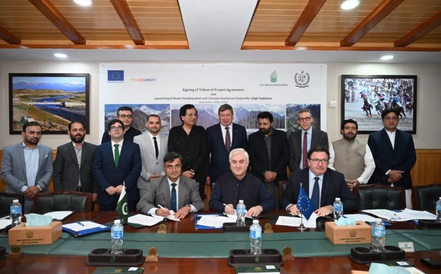 GB launches Rs17.2bn rural development, climate resilience project